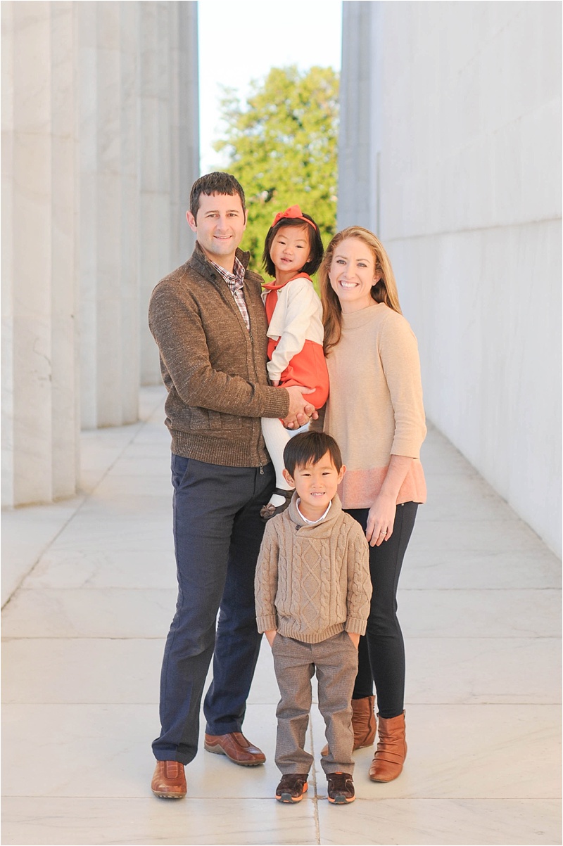 Lincoln Memorial Family Portrait