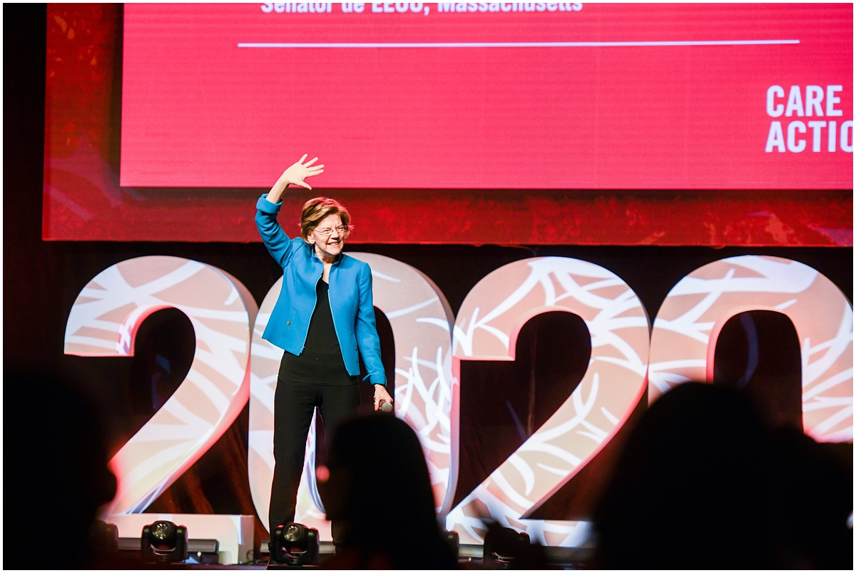 Senator Elizabeth Warren's presidential campaign photographer