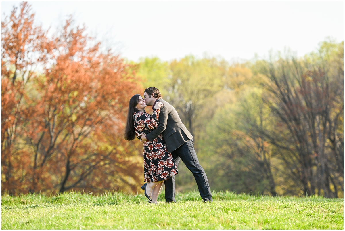 Outdoorsy engagement session