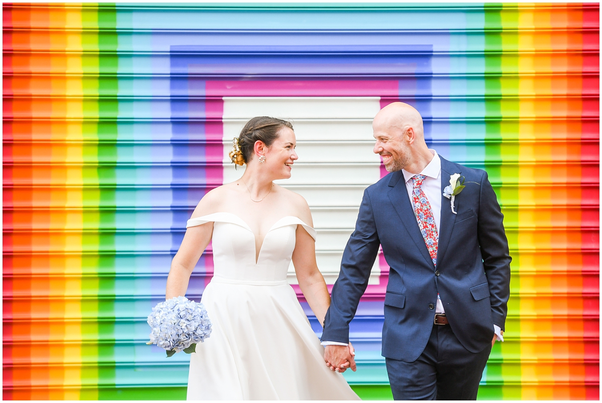 Wedding at Blagden Alley and Three Stars Brewery in Washington DC