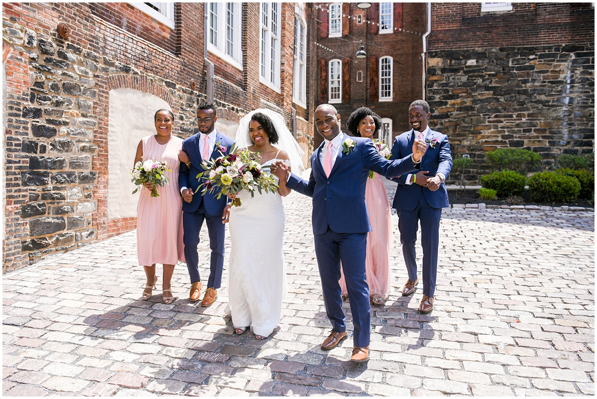Intimate Black wedding in Baltimore, MD