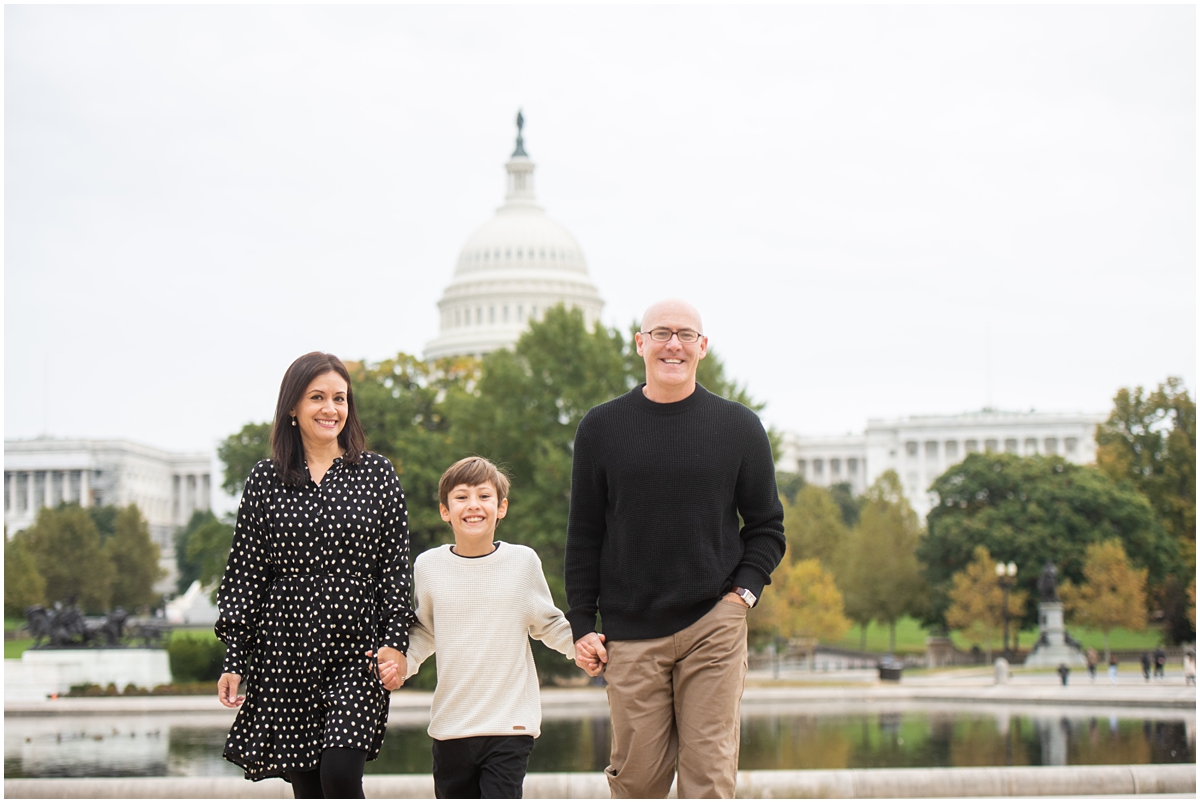 Washington DC fall family photographer